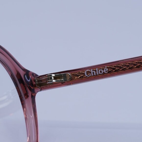 Chloe CH0012O 006 Eyeglasses Pink 50mm Square Frame main image 5